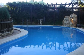 Chalet con piscina y aparcamiento privado en Punta Umbra